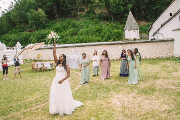 Hochzeit postojna hoehlen kreativ