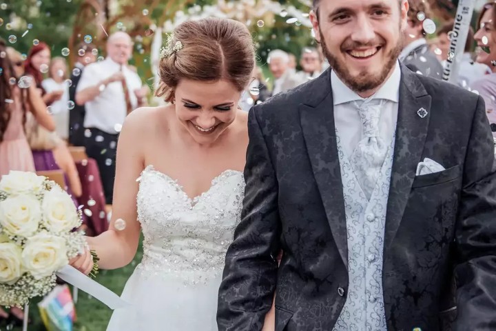 Hochzeit venedig kanaele gondel romantische reportage