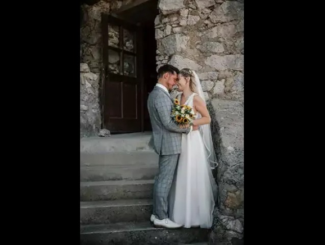 Real wedding tuscany love story