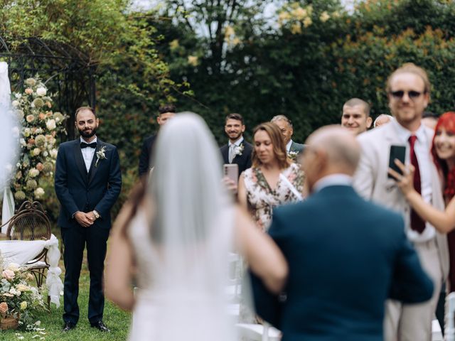 Matrimonio pienza borgo toscana tramonto romantico