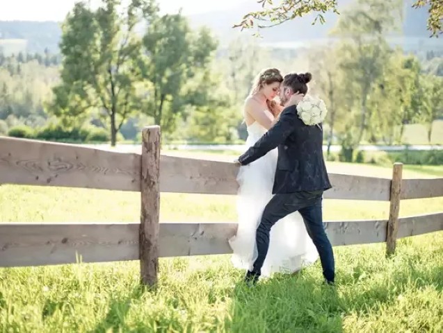 Wedding lake bohinj julian alps nature story